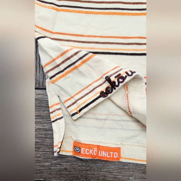Ecko Unltd Vintage Striped Polo Men's Size XL - Picture 10 of 13